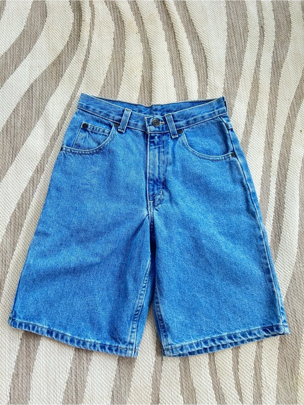 Vintage Faded Glory Denim Long Jorts - Women’s size 00 or 23’